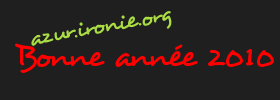 Bonne année 2010